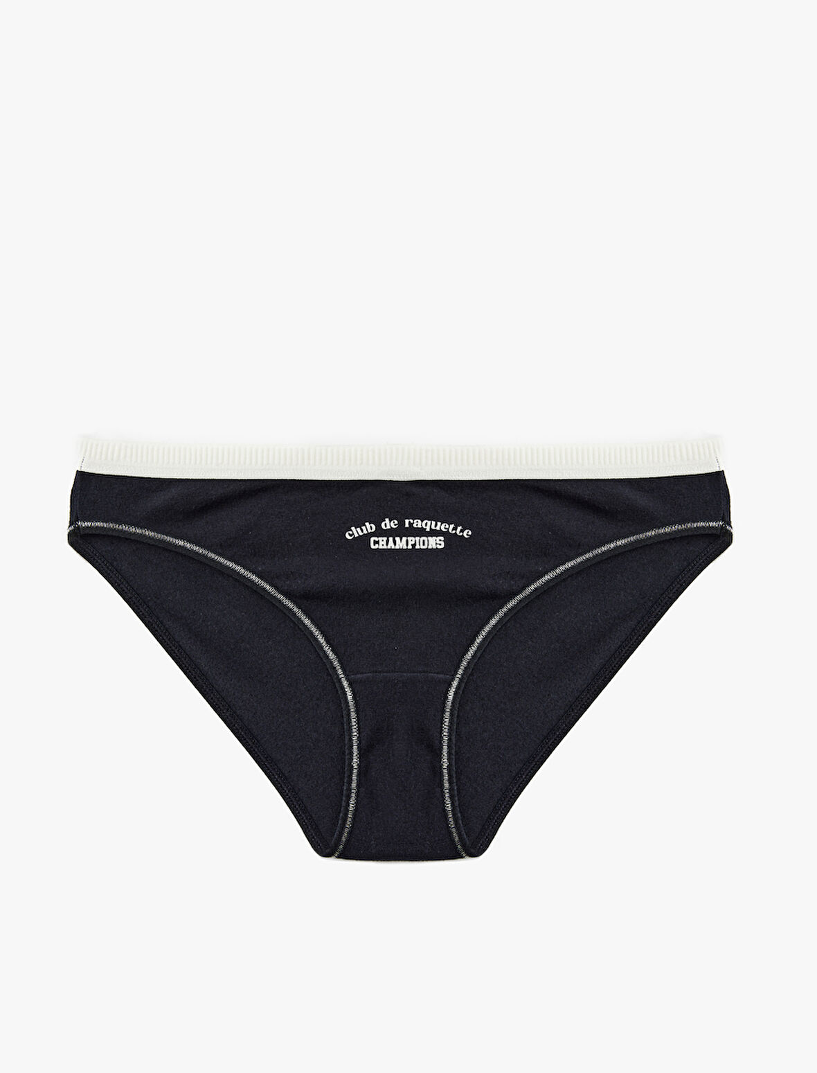 Baskılı Pamuklu Brief Külot