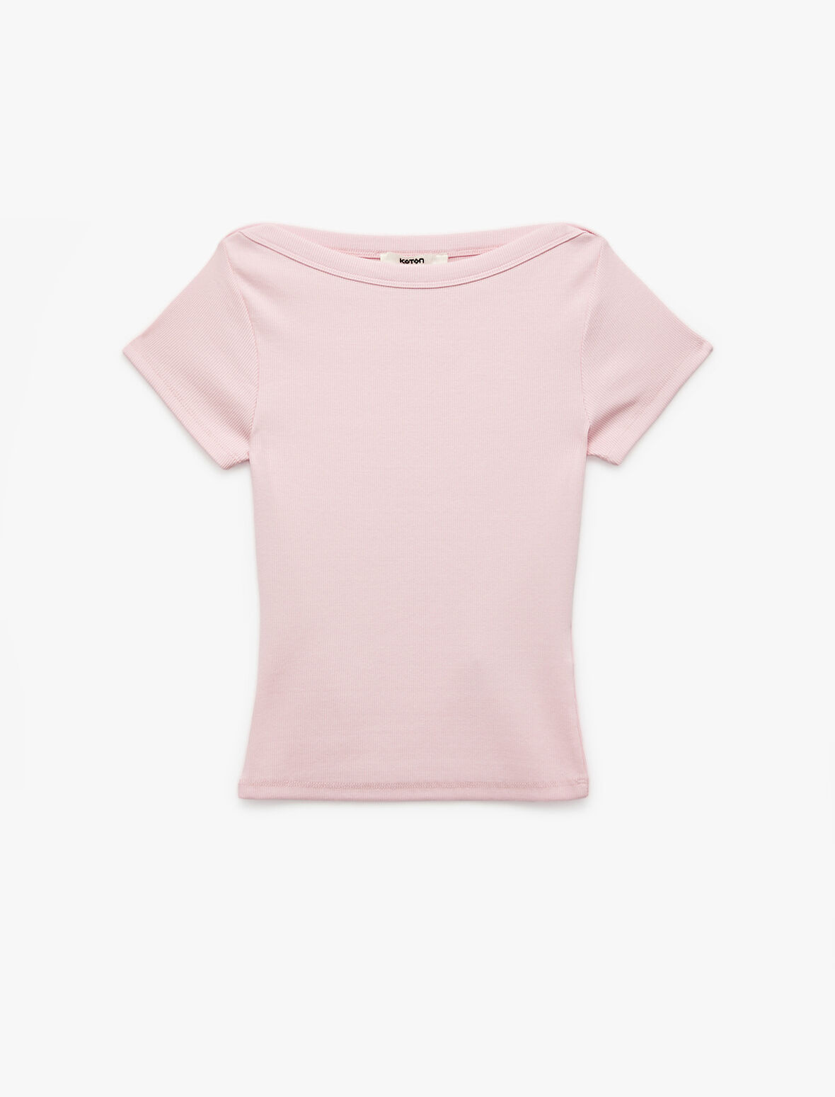 Pamuklu Slim Fit Kısa Kollu Bisiklet Yaka Basic Tişört