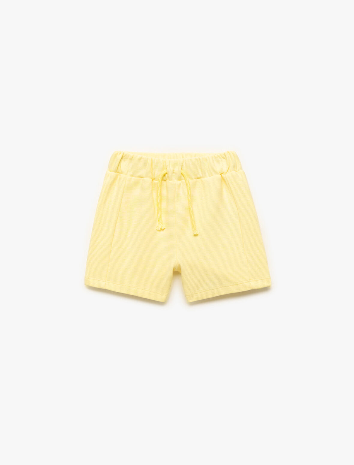 Pamuklu Beli Lastikli Basic Şort