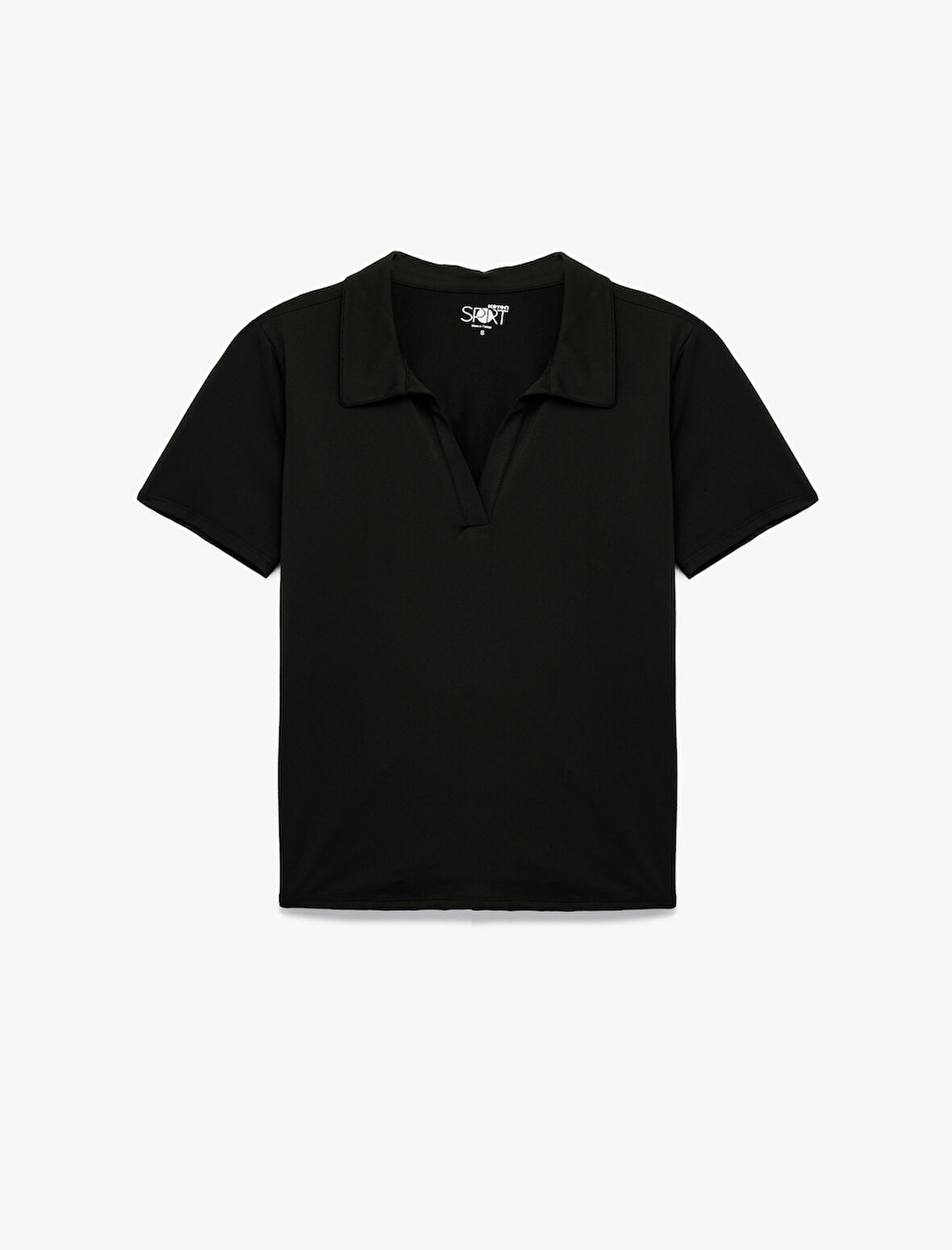 Kısa Kollu Polo Yaka Rahat Kalıp Spor Tişört