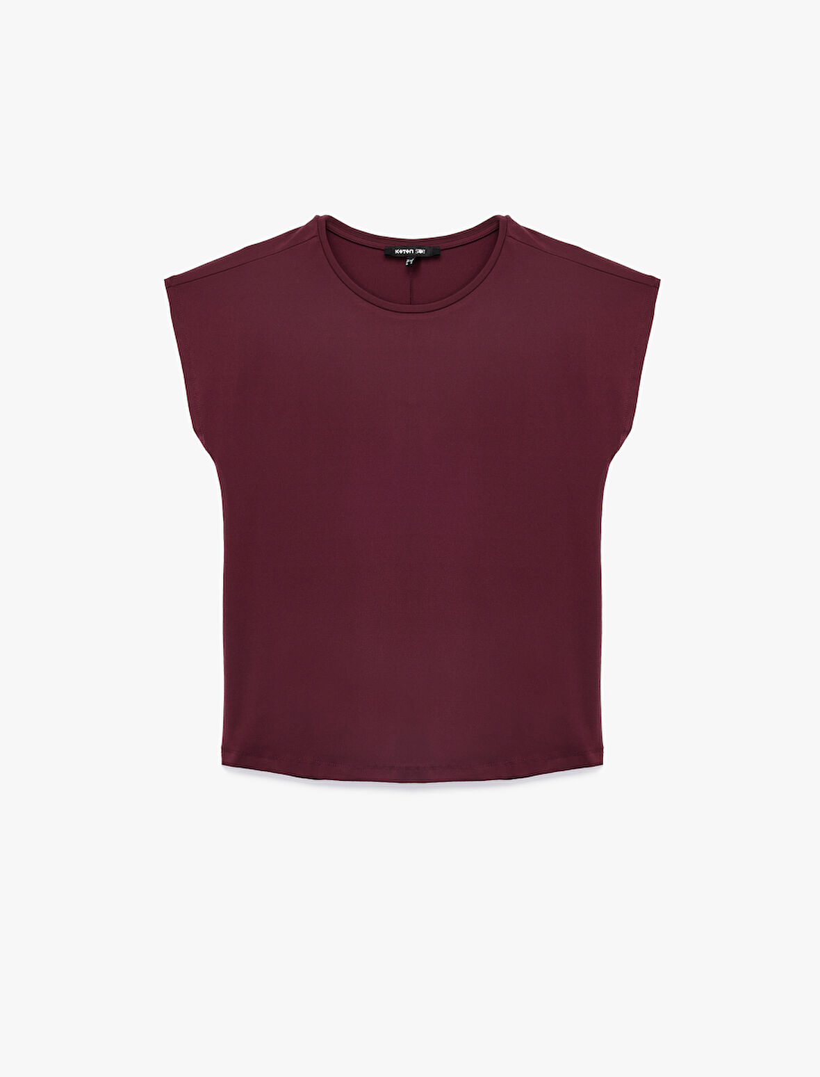 Rahat Kalıp Kısa Kollu Bisiklet Yaka Spor Tişört