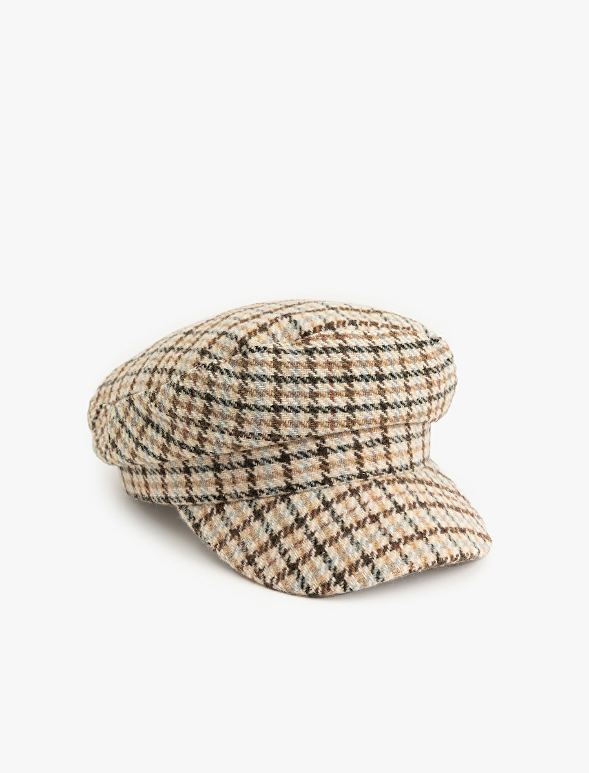 Ekoseli Kasket Şapka