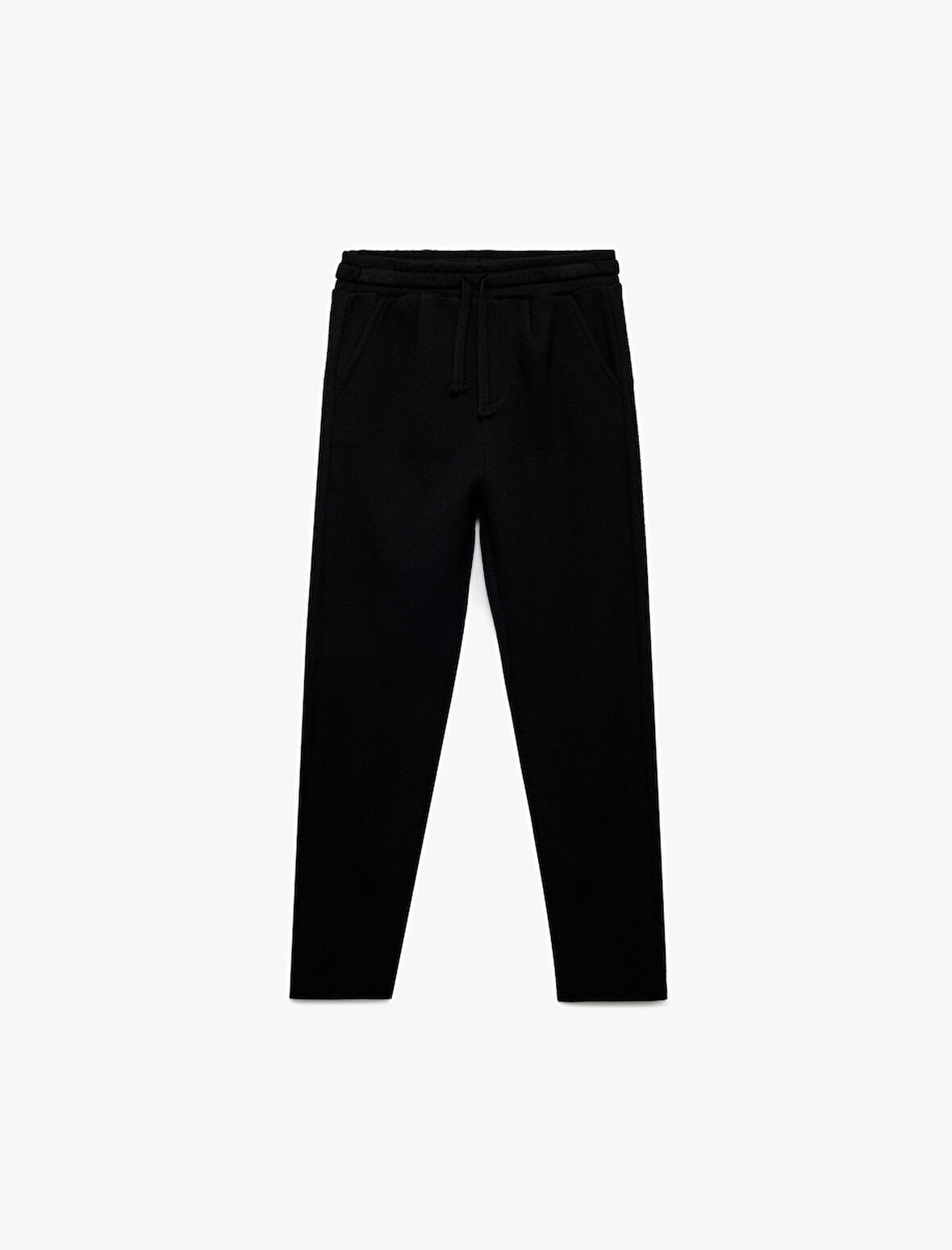 Beli Lastikli Pamuklu Şardonlu Basic Eşofman Altı