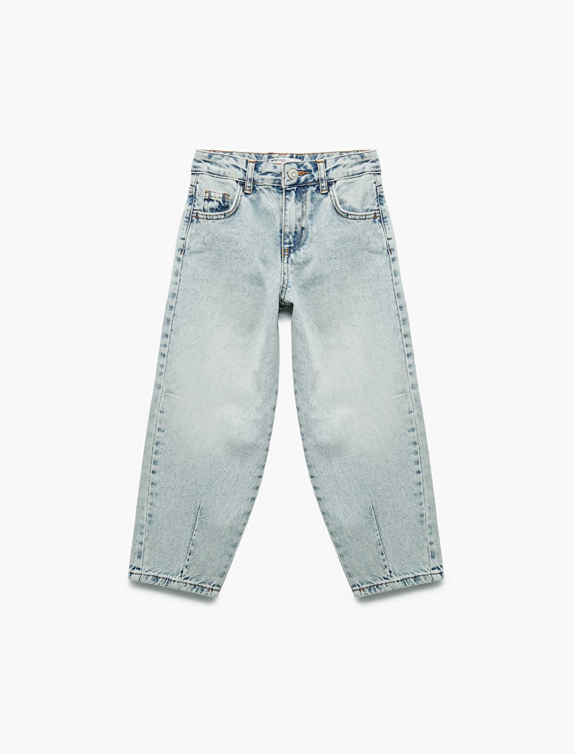 Pamuklu Balon Fit Denim Pantolon