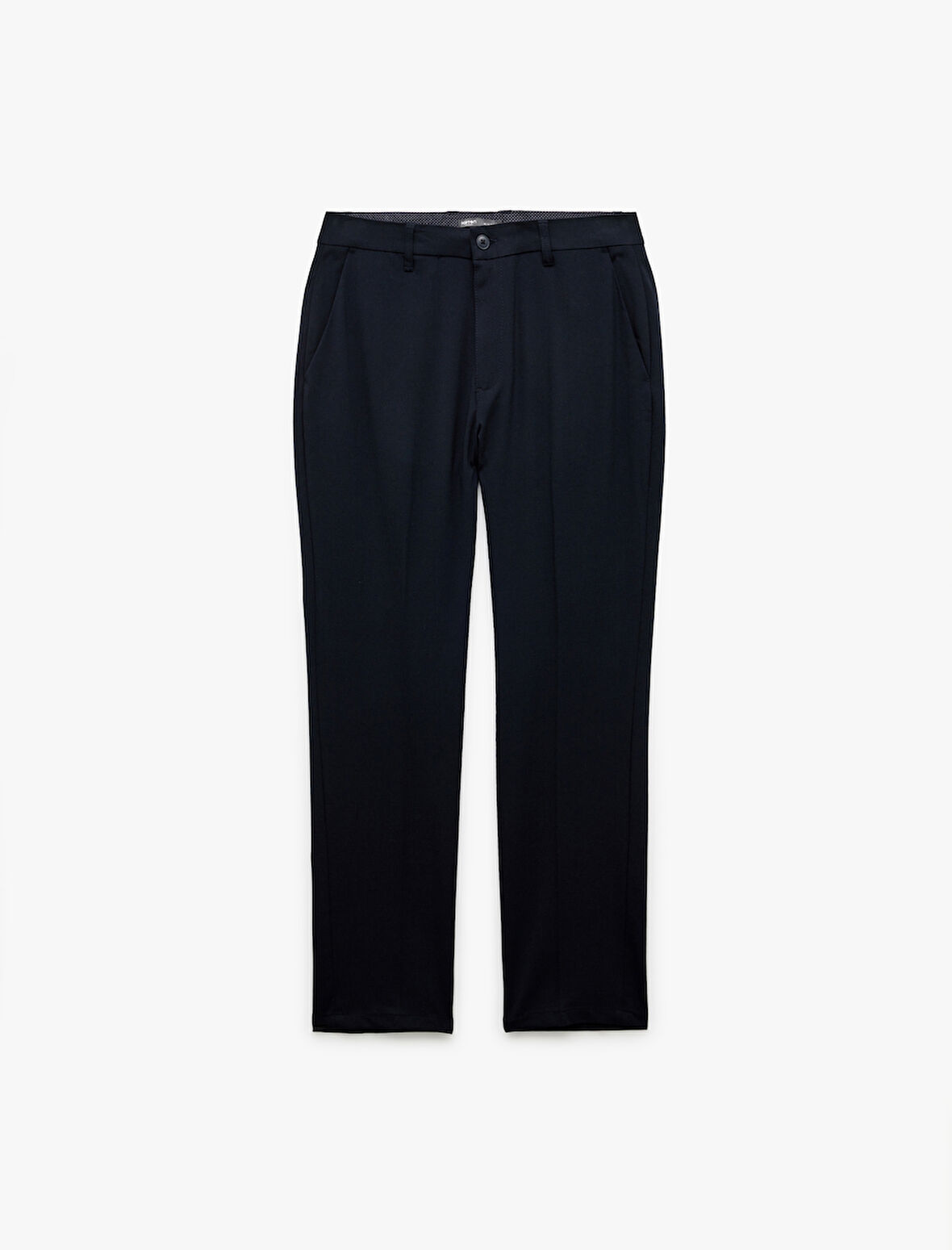 Normal Bel Slim Fit Düğmeli Cep Detaylı Kumaş Pantolon