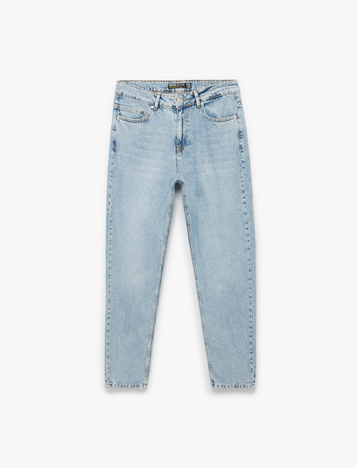 Normal Bel Pamuklu Tapered Fit Jean Pantolon - Joe Jean