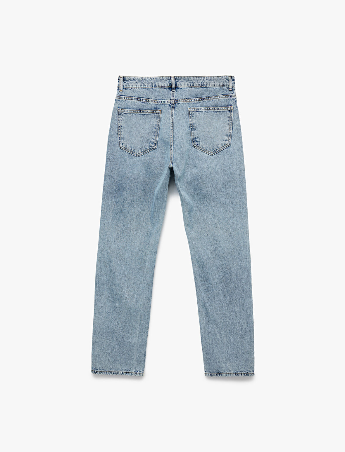 Pamuklu Normal Bel Straight Fit Jean Pantolon - Mark Jean