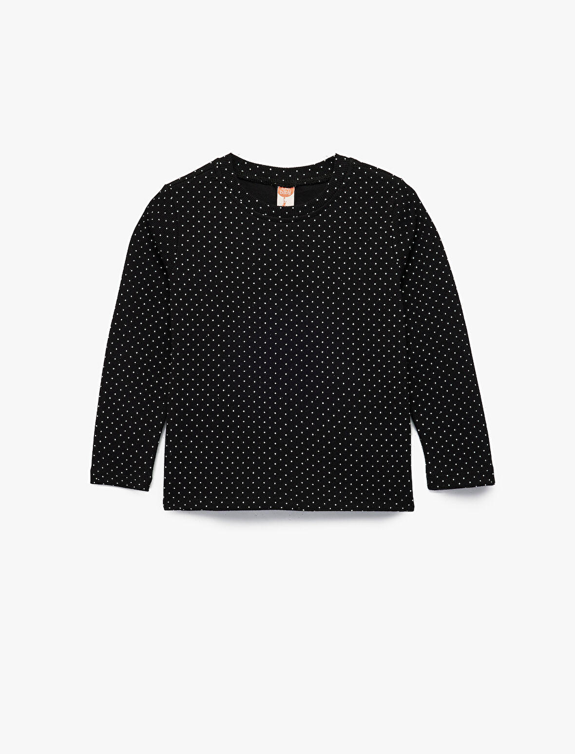 Pamuklu Uzun Kollu Bisiklet Yaka 5'li Tişört Seti