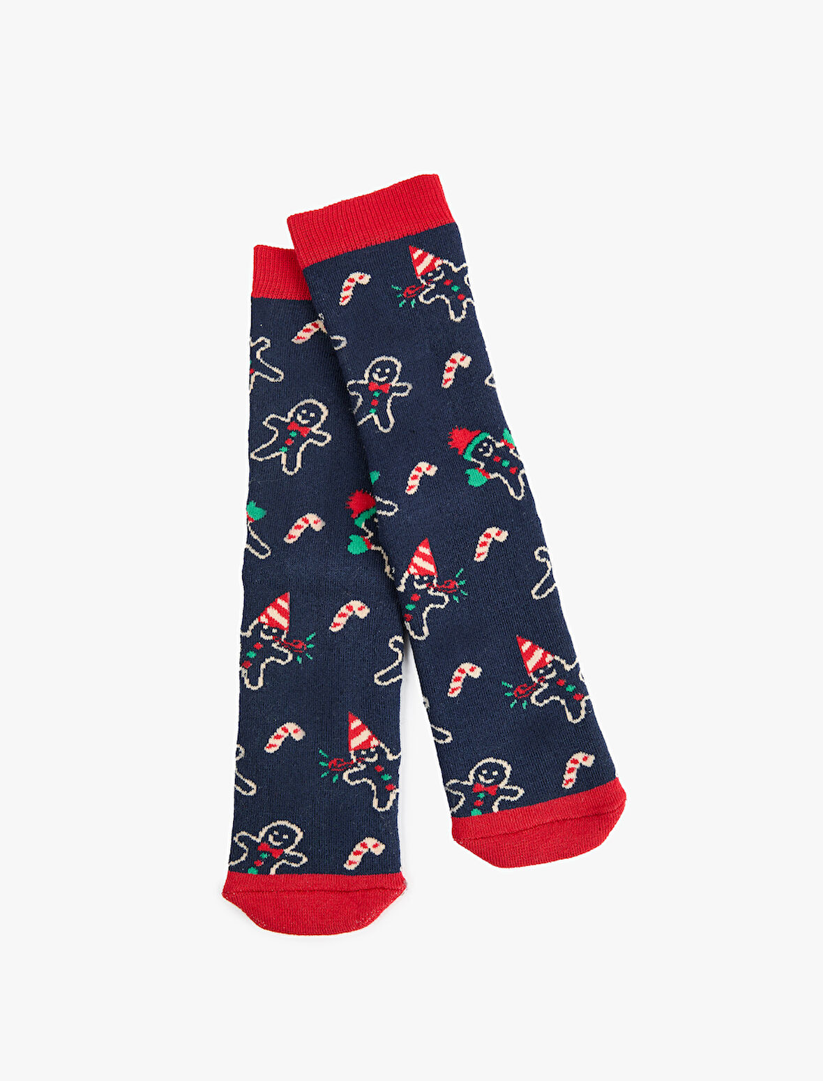 Pamuklu Yılbaşı Soket Çorap