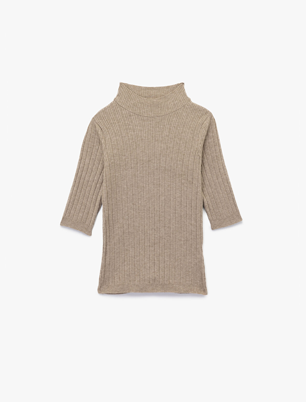 Kısa Kollu Balıkçı Yaka Triko Kazak