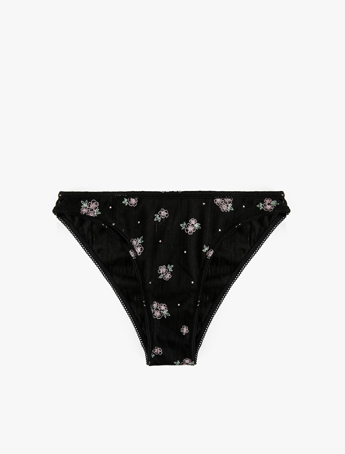 Pamuklu Çiçekli Külot