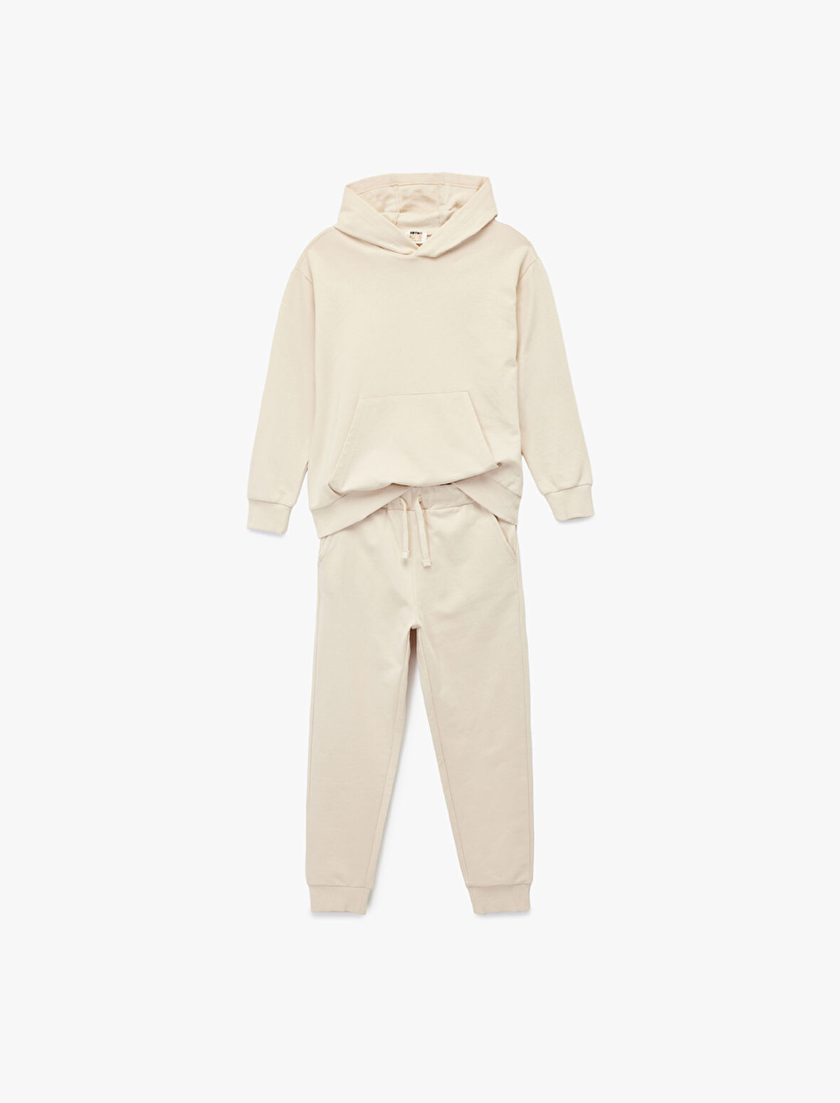 Pamuklu Şardonlu Basic Eşofman Seti