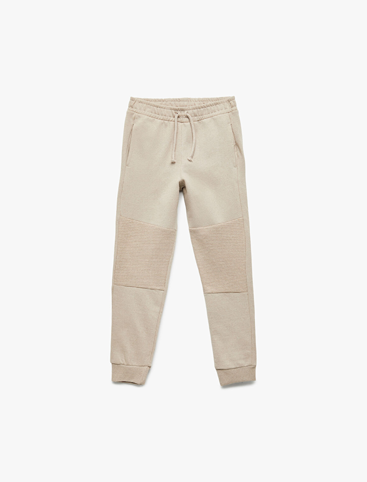 Şardonlu Cep Detaylı Beli Lastikli Basic Eşofman Altı