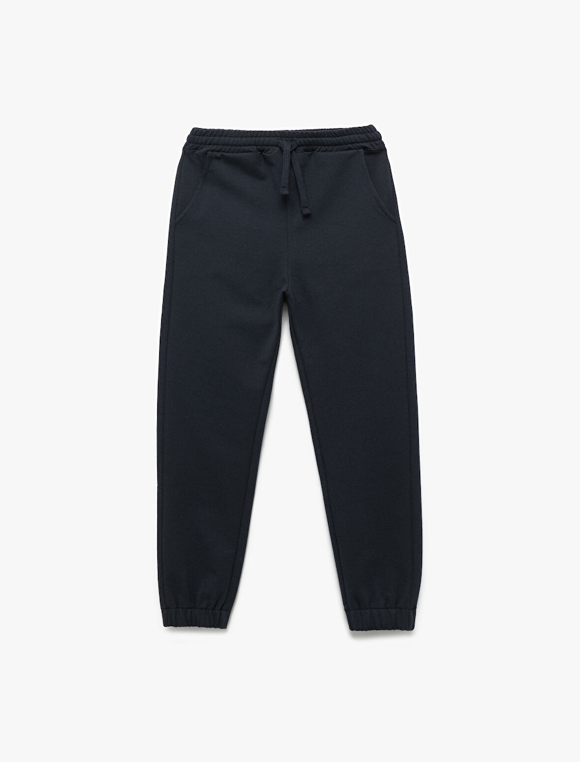 Rahat Lastikli Paça Cepli Basic Jogger Eşofman Altı