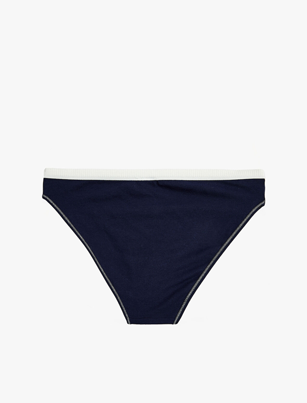 Pamuklu Baskı Detaylı Brief Külot