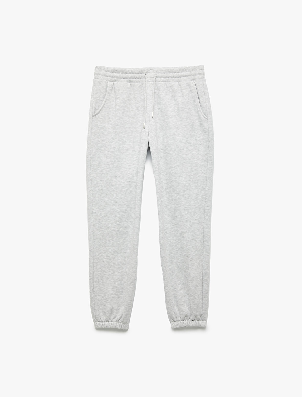 Beli Lastikli Cep Detaylı Basic Jogger Eşofman Altı 