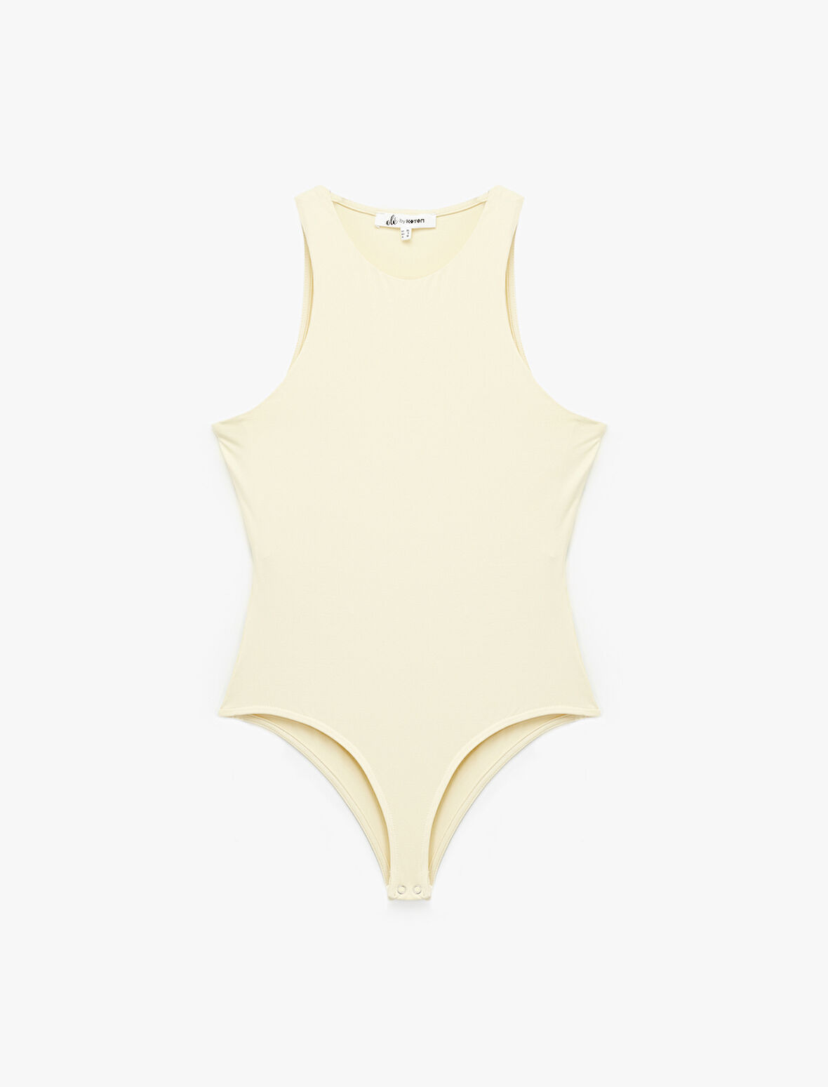 Kolsuz Bisiklet Yaka Çıtçıtlı Slim Fit Body