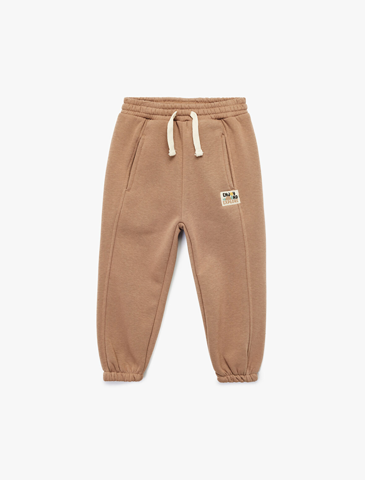 Beli Bağlamalı Basic Jogger Eşofman Altı