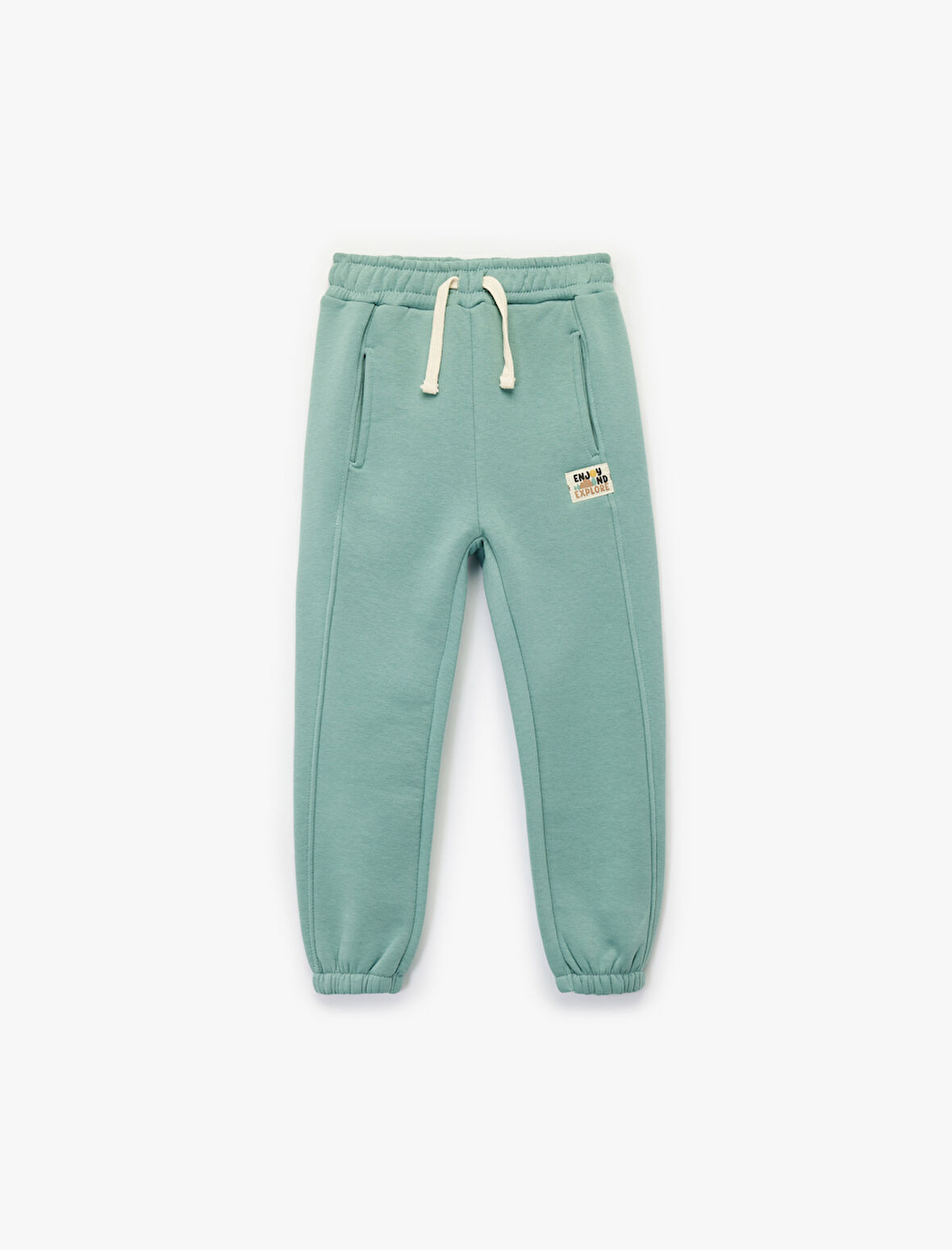 Beli Bağlamalı Basic Jogger Eşofman Altı