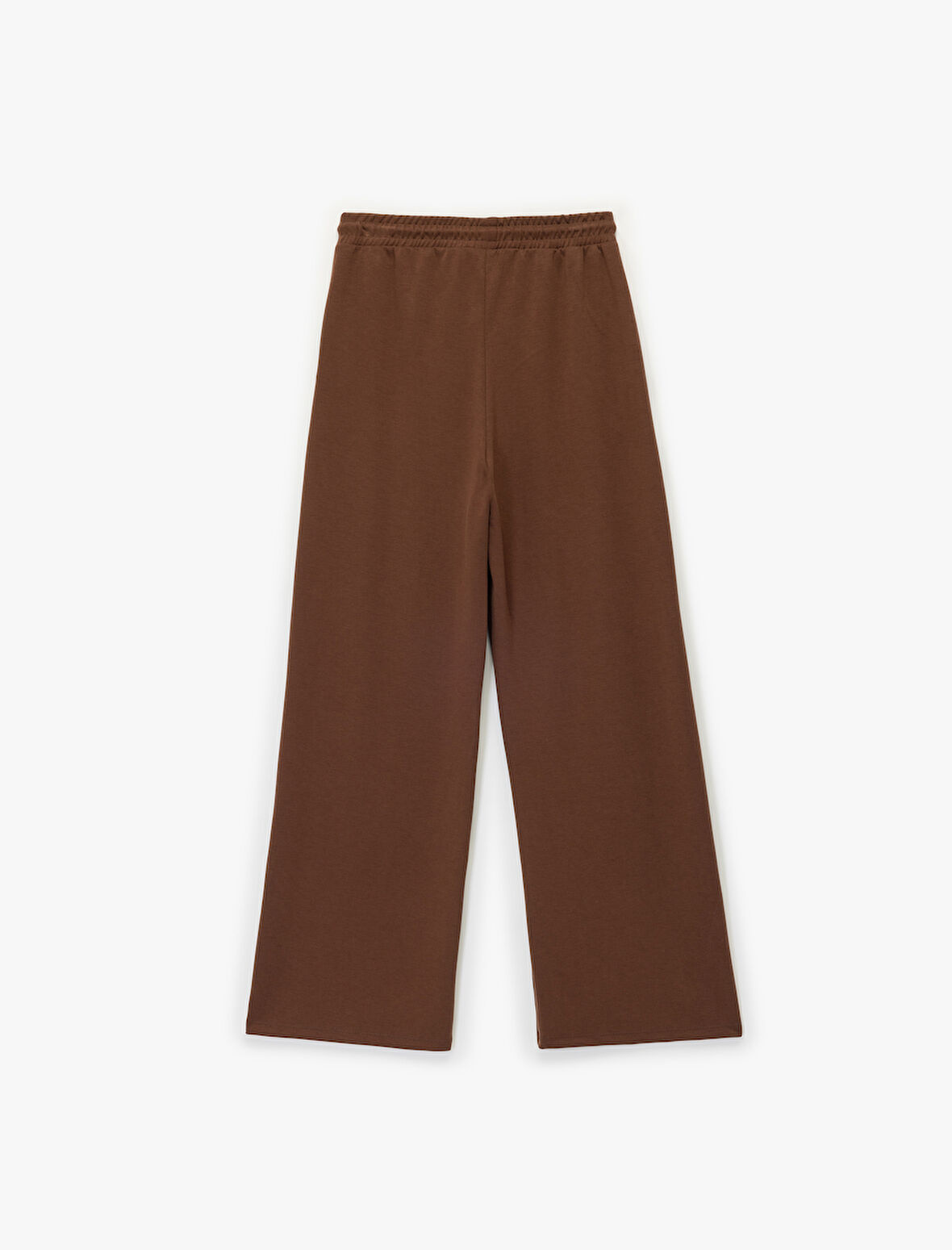 Cepli Rahat Kalıp Beli Bağcıklı Modal Karışımlı Geniş Paça Eşofman Altı