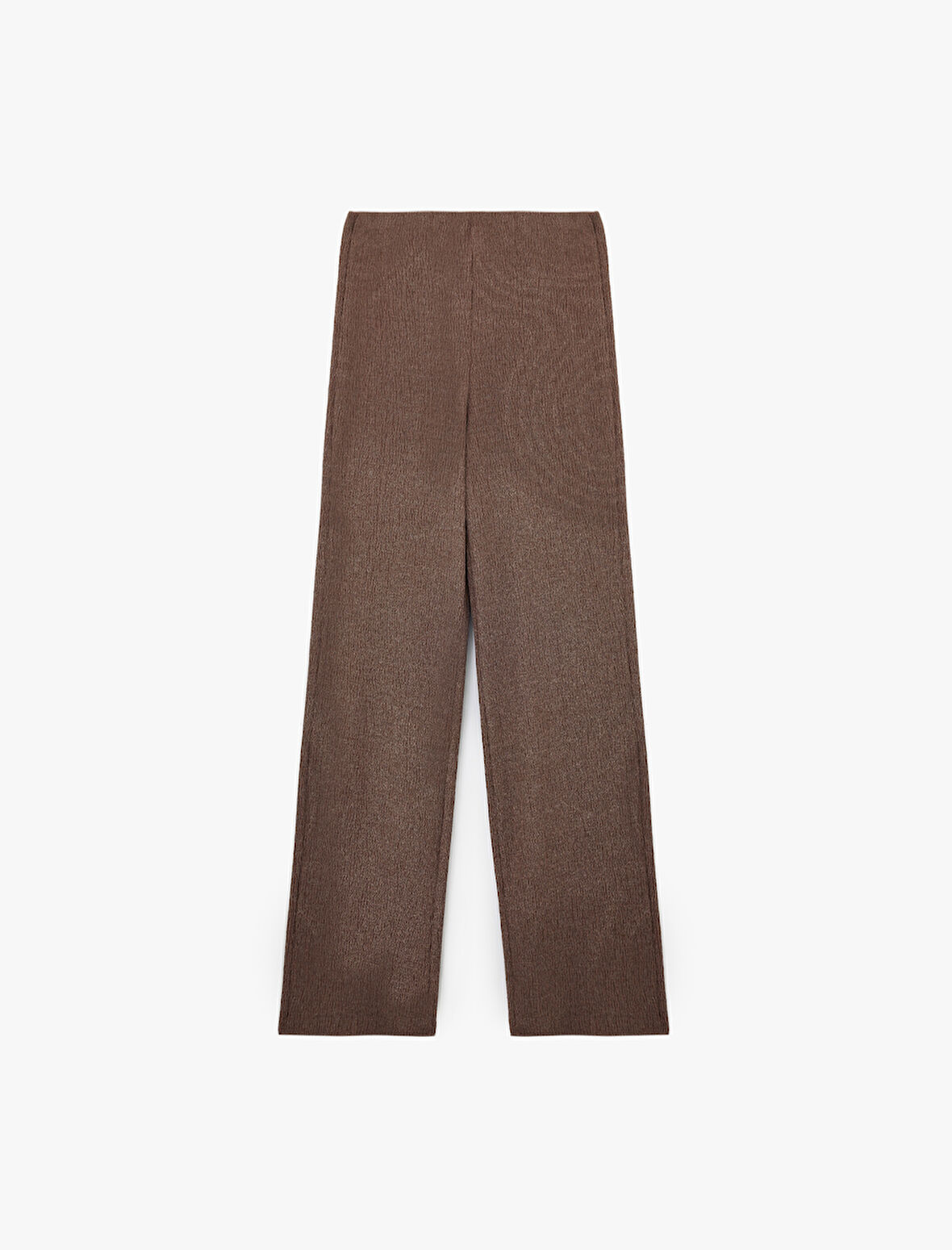 Bürümcük Kumaş Slim Fit Uzun Düz Paça Pantolon