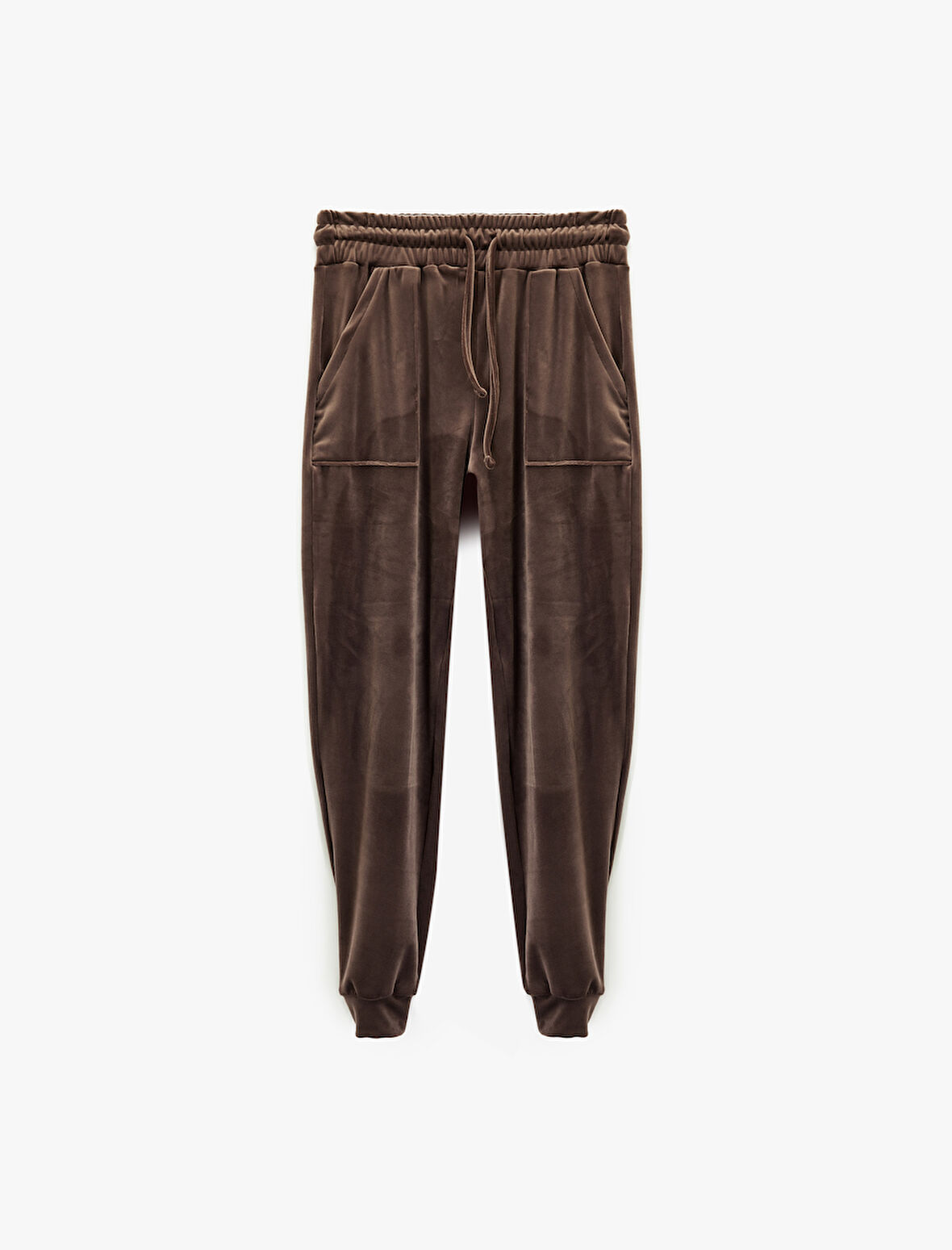 Rahat Kalıp Cepli Beli Bağcıklı Pijama Altı