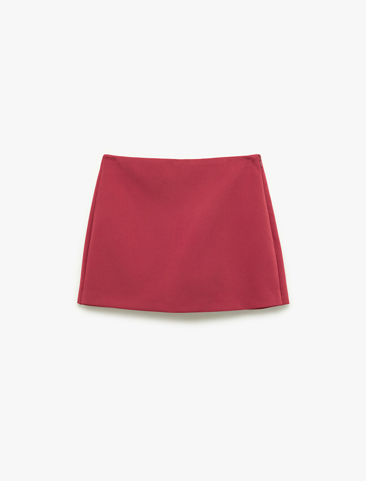 Slim Fit Cep Detaylı Mini Şort Etek