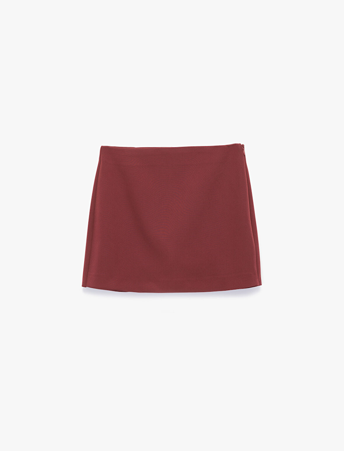 Slim Fit Cep Detaylı Mini Şort Etek