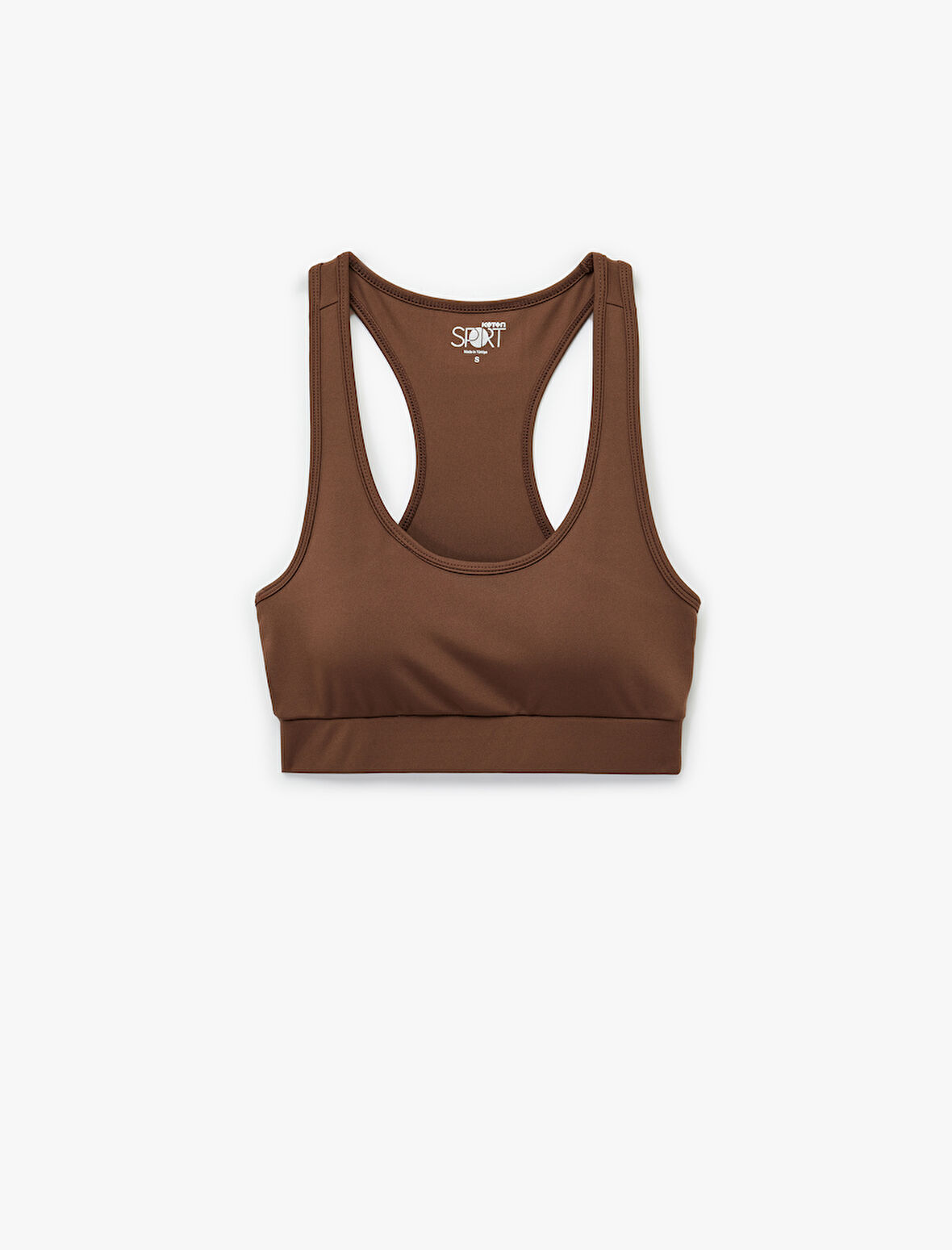 U Yaka Askılı Sporcu Sütyeni