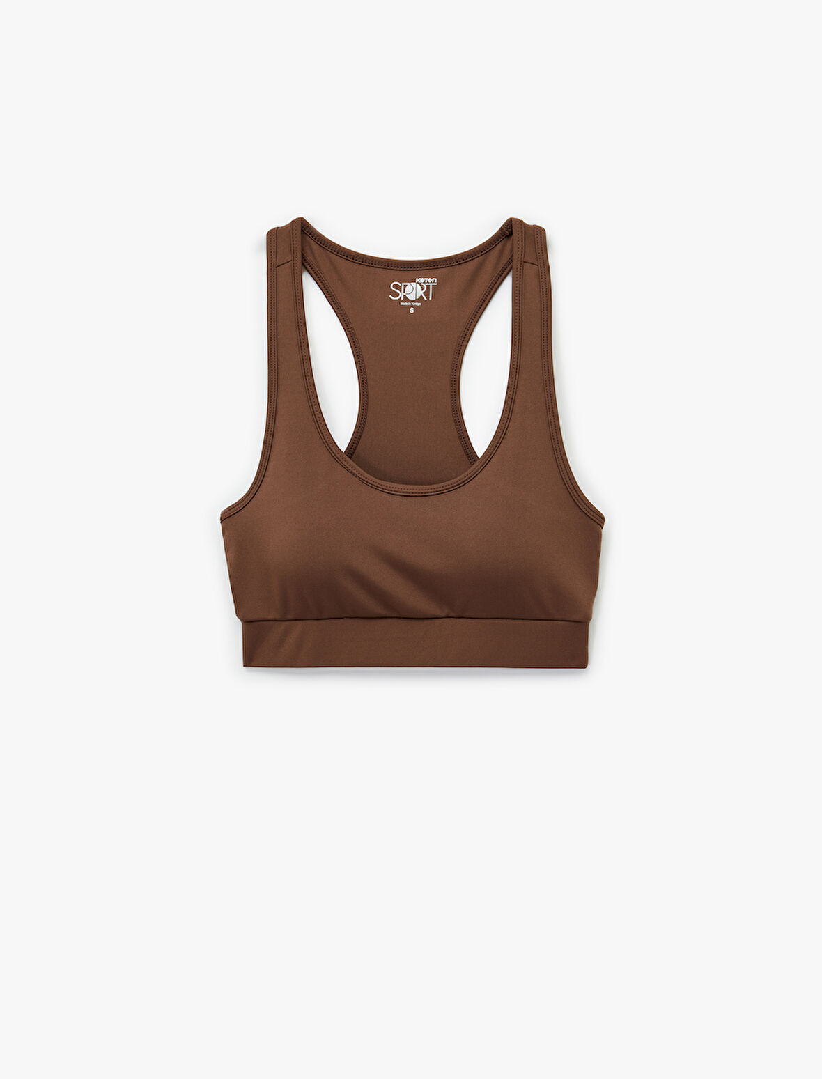 U Yaka Askılı Sporcu Sütyeni