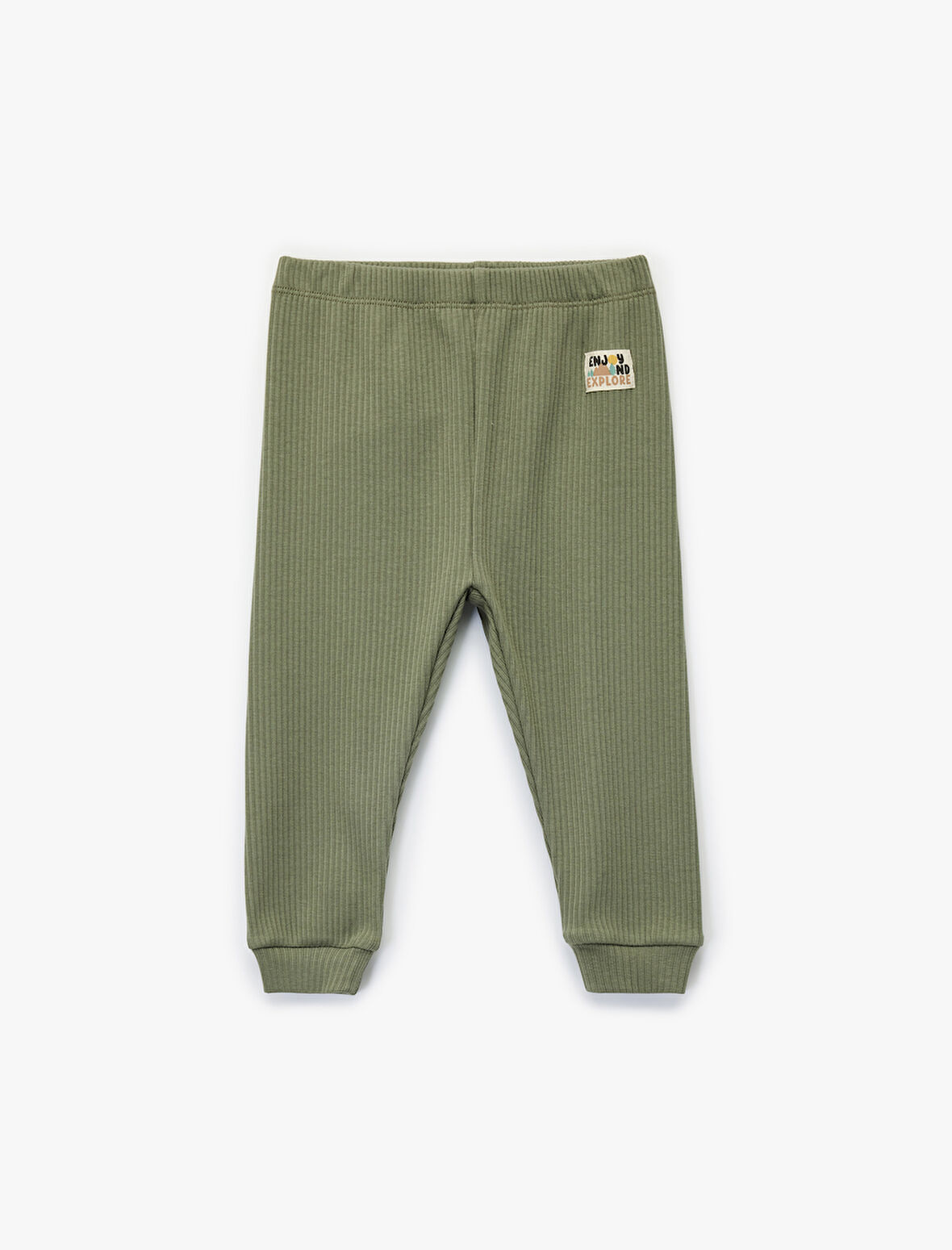 Ribanalı Beli Lastikli Basic Jogger Eşofman Altı