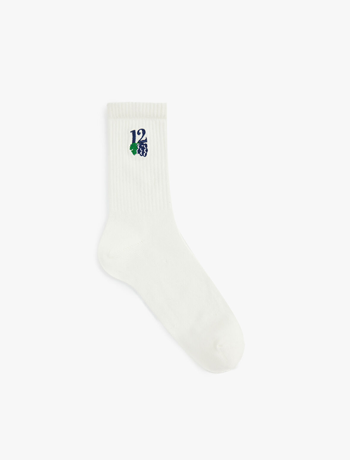 İşlemeli Soket Yılbaşı Çorabı