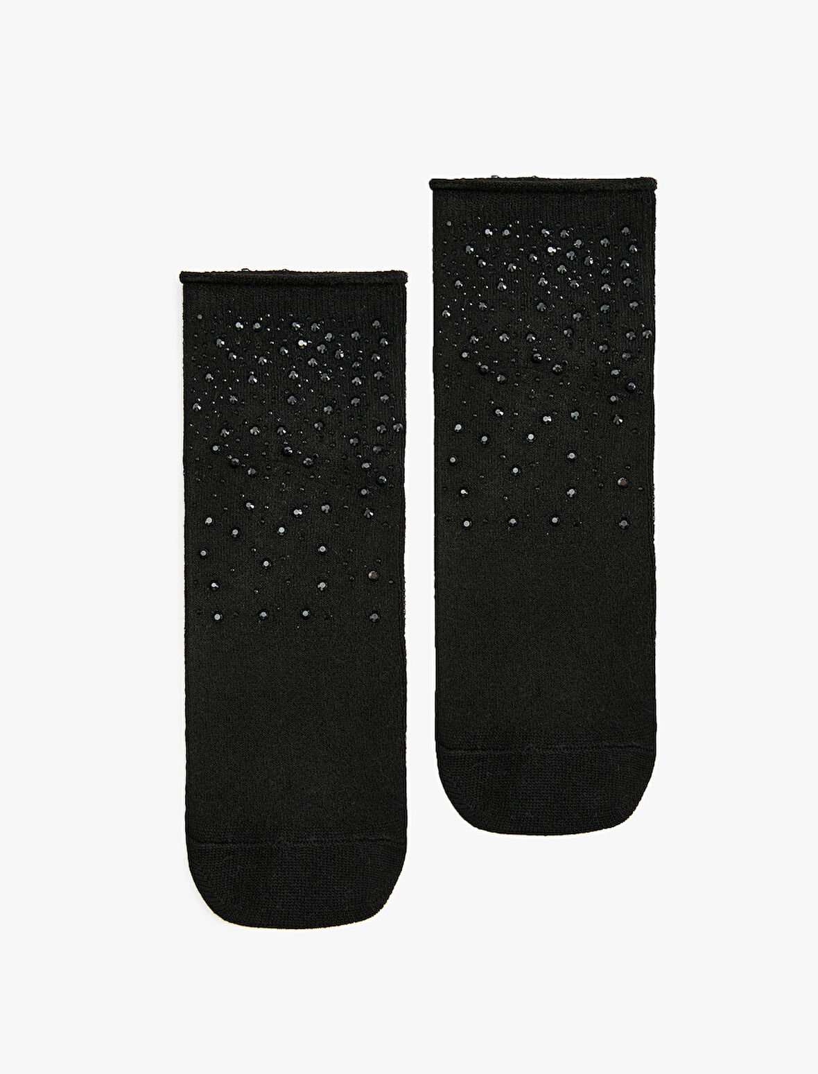 Viskon Taşlı Soket Çorap