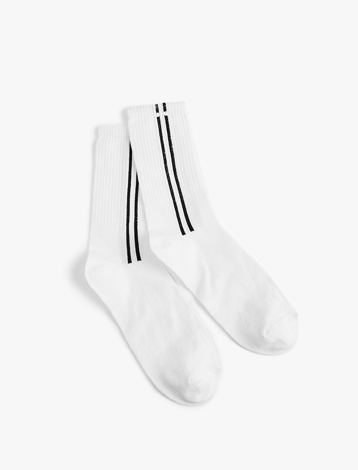Çizgili Tenis Çorabı