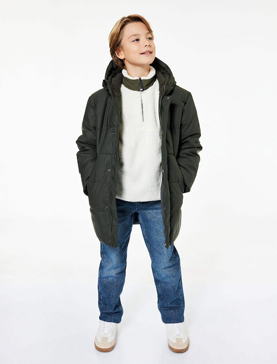 Rahat Kesim Pamuklu Denim Pantolon - Dad Jean 