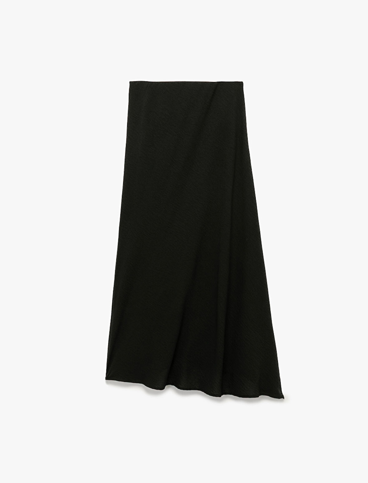 Aerobin Kumaş Standart Bel Midi Kloş Etek