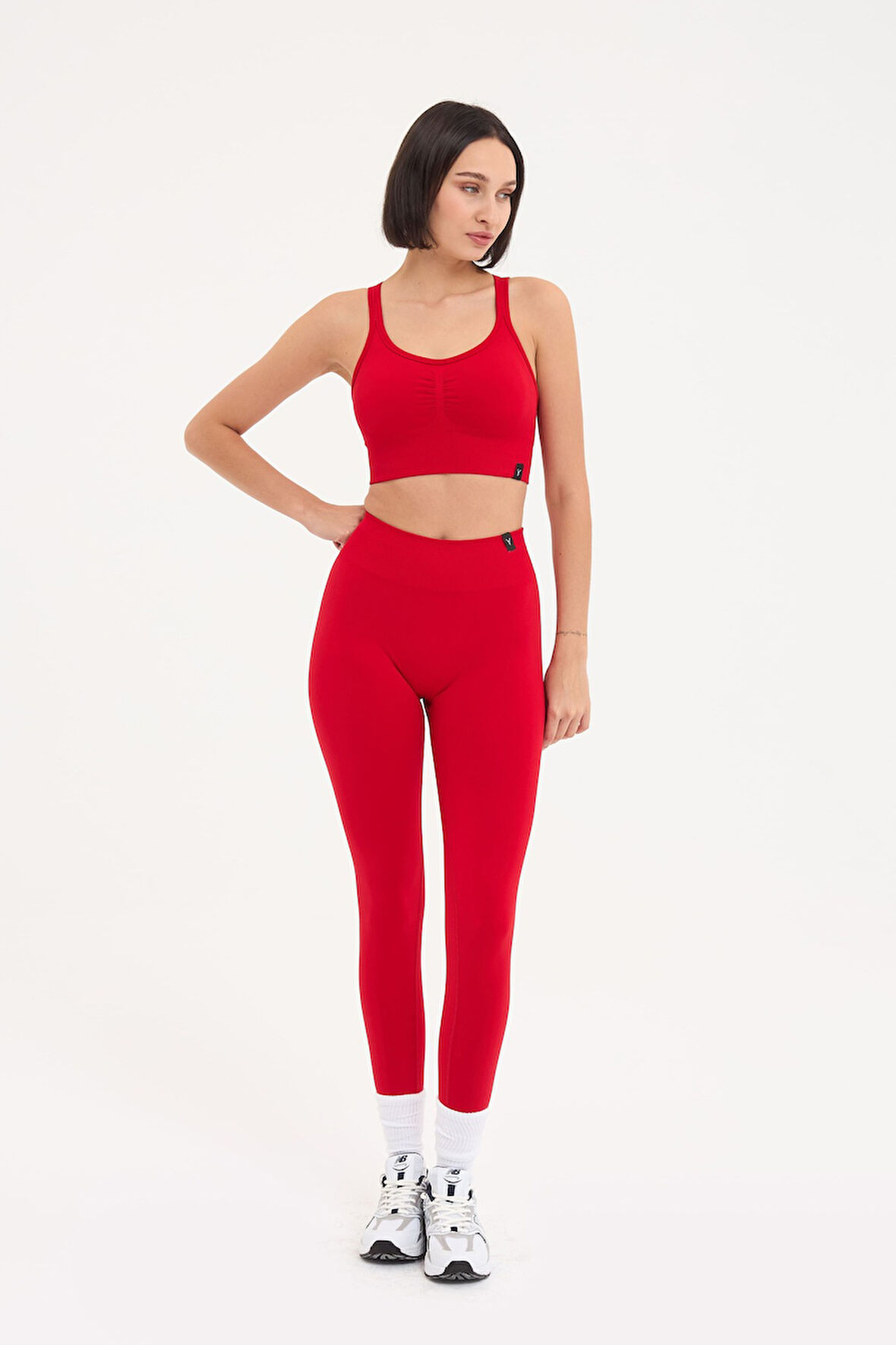 Sally Spor Tayt Seamless Toparlayıcı ve Şekillendirici Yüksel Bel Esnek 