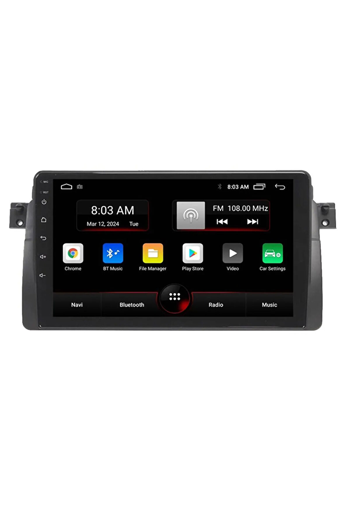 Araç Multimedya Cihazı - 2 32 / Ips 9 Inch Ekran - Navigasyon - Carplay - Bmw E46 - Vsr