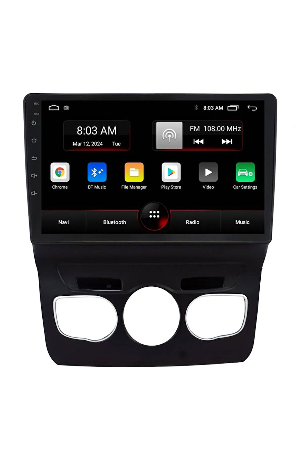 Araç Multimedya Cihazı - 2 32 / Ips 10 Inch Ekran - Navigasyon - Carplay - Citroen C4 L 11 14 - Vsr