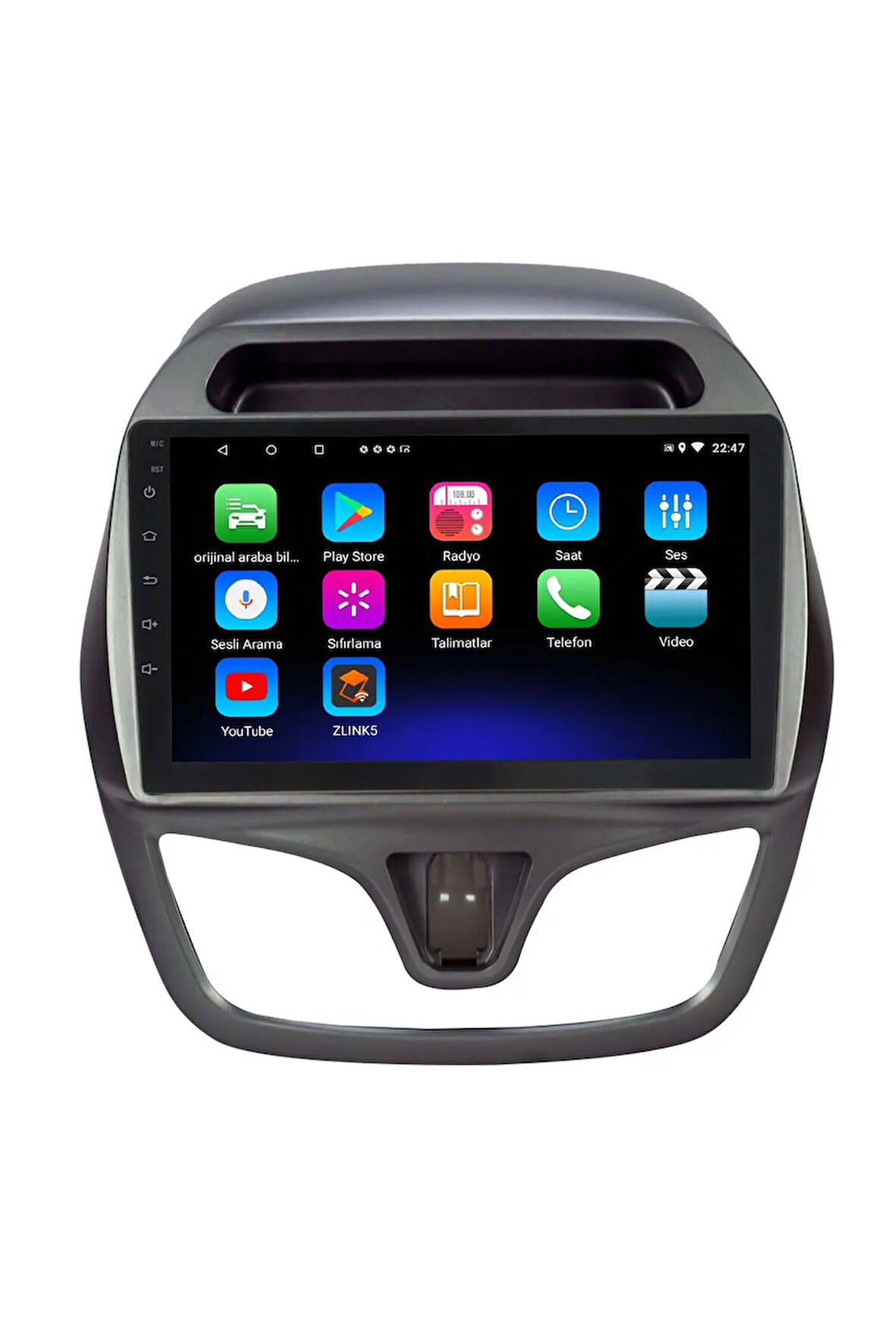 Araç Multimedya Cihazı Uyumlu - 2 32 / Ips 9 Inch Ekran - Navigasyon - Carplay - Spark Matiz 15-17