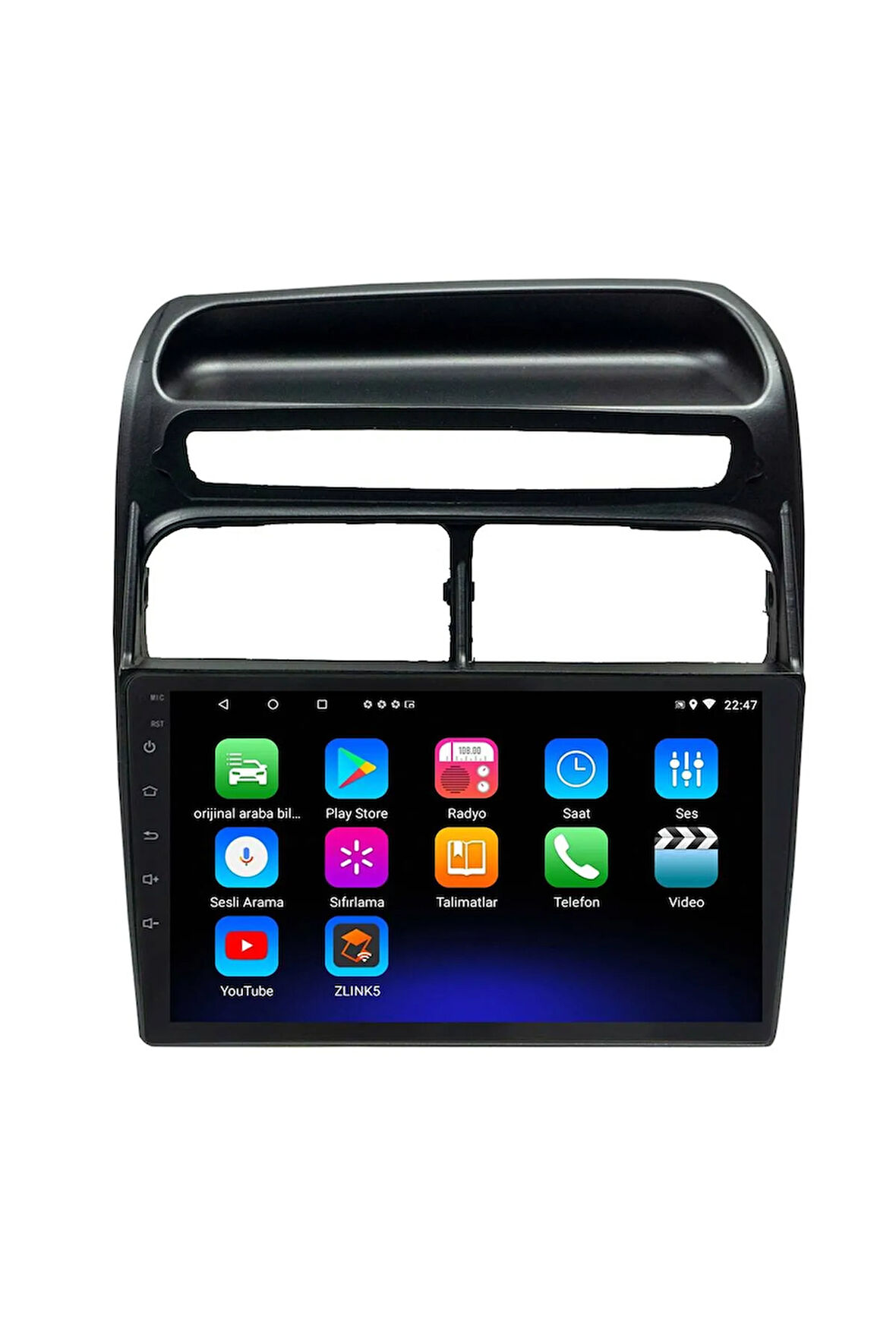Multimedya Cihazı Uyumlu 2 32 / Ips 9 Inch Ekran - Navigasyon - Carplay - Fiat Linea Punto Old-vsr