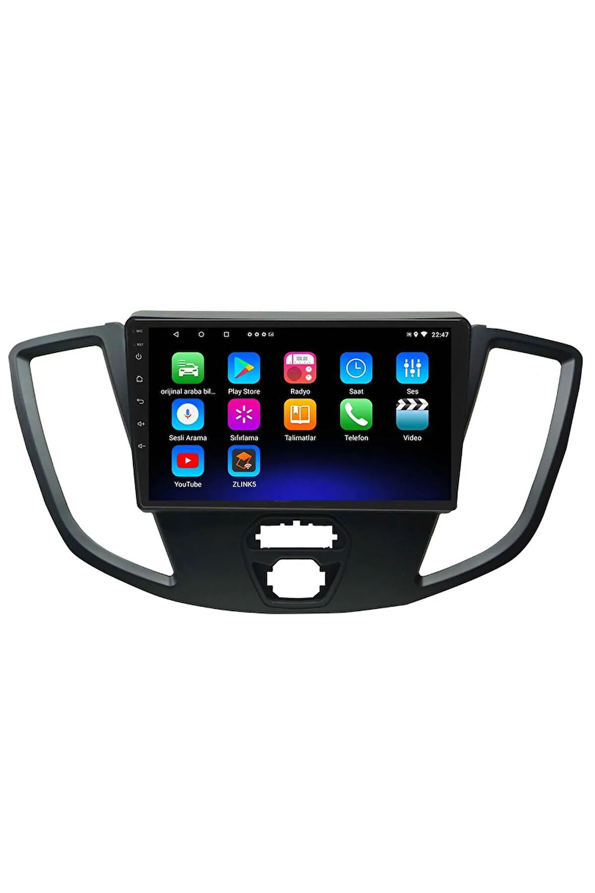 Araç Multimedya Cihazı - 2 32 / Ips 9 Inch Ekran - Navigasyon - Carplay - Ford Transit 15 18 - Vsr