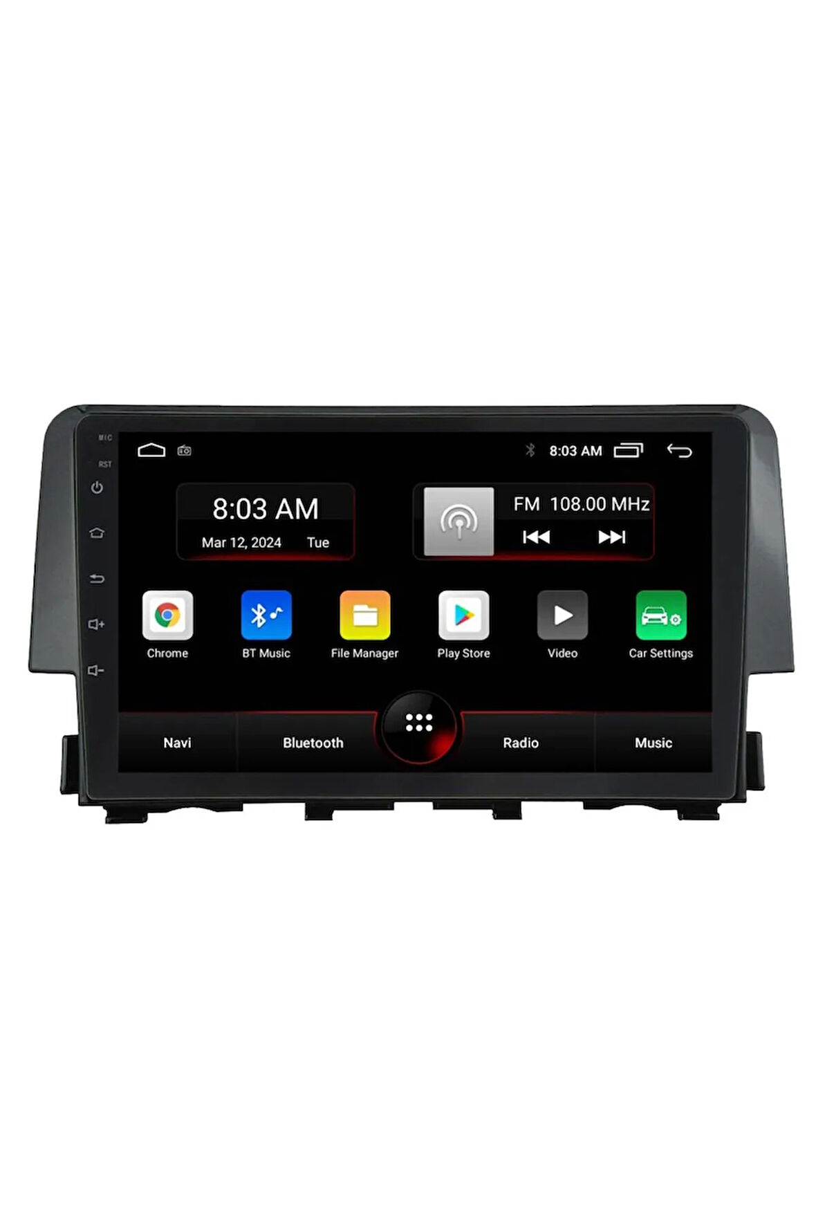 Araç Multimedya Cihazı - 2 32 / Ips 9 Inch Ekran - Navigasyon -carplay - Honda Civic Fc5 16-21-vsr