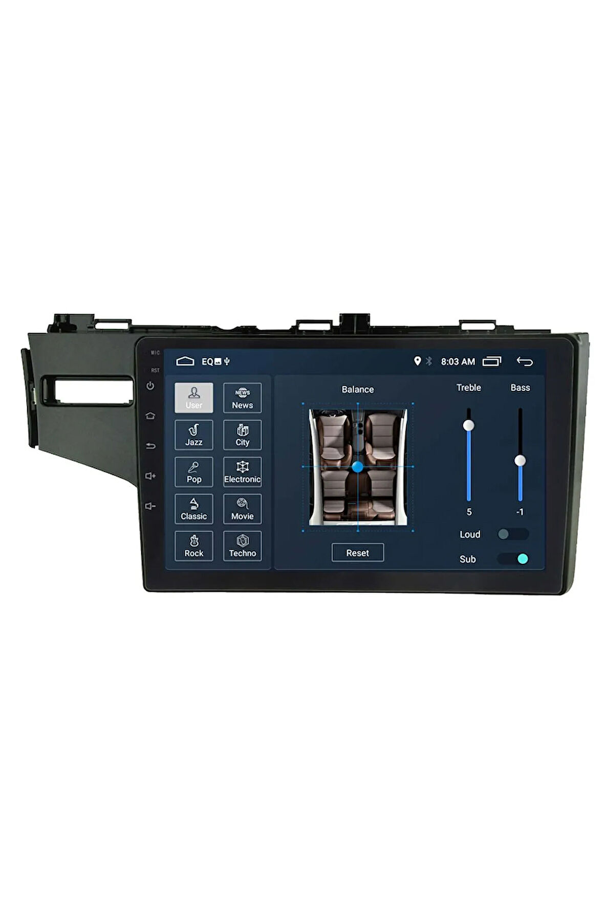 Araç Multimedya Cihazı - 2 32 / Ips 10 Inch Ekran - Navigasyon - Carplay - Honda Jazz 15-19 - Vsr