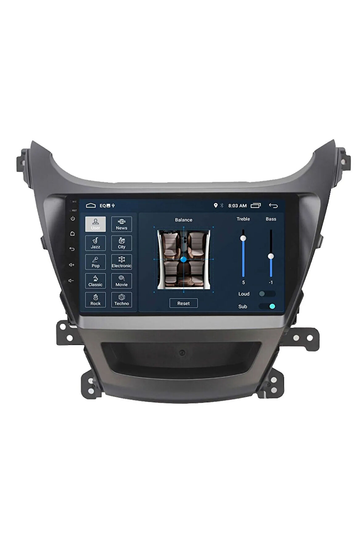 Araç Multimedya Cihazı - 2 32 /ıps 9 Inch Ekran - Navigasyon - Carplay - Hyundai Elantra 14-15-vsr