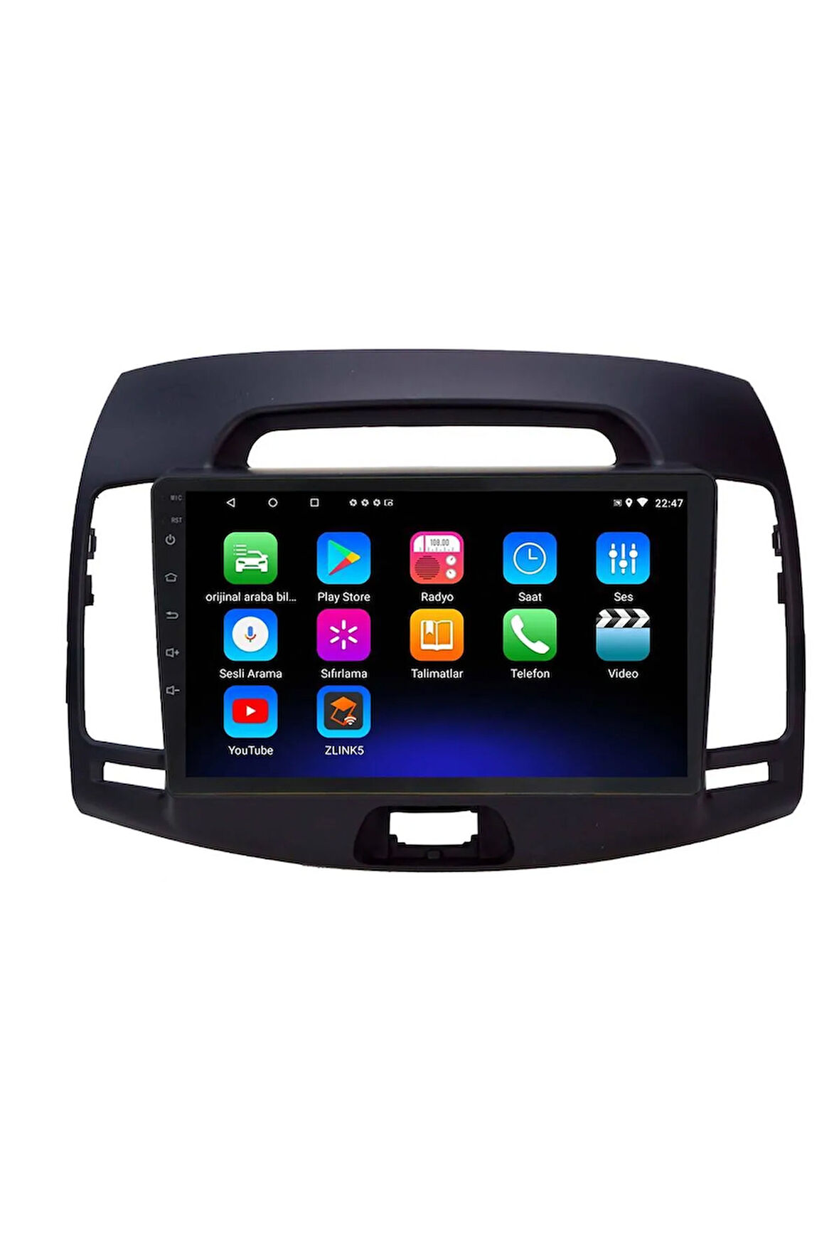 Araç Multimedya Cihazı -uyumlu 2 32/ıps 9 Ekran - Navigasyon - Carplay - Hyundai Elantra 06-10 -vsr