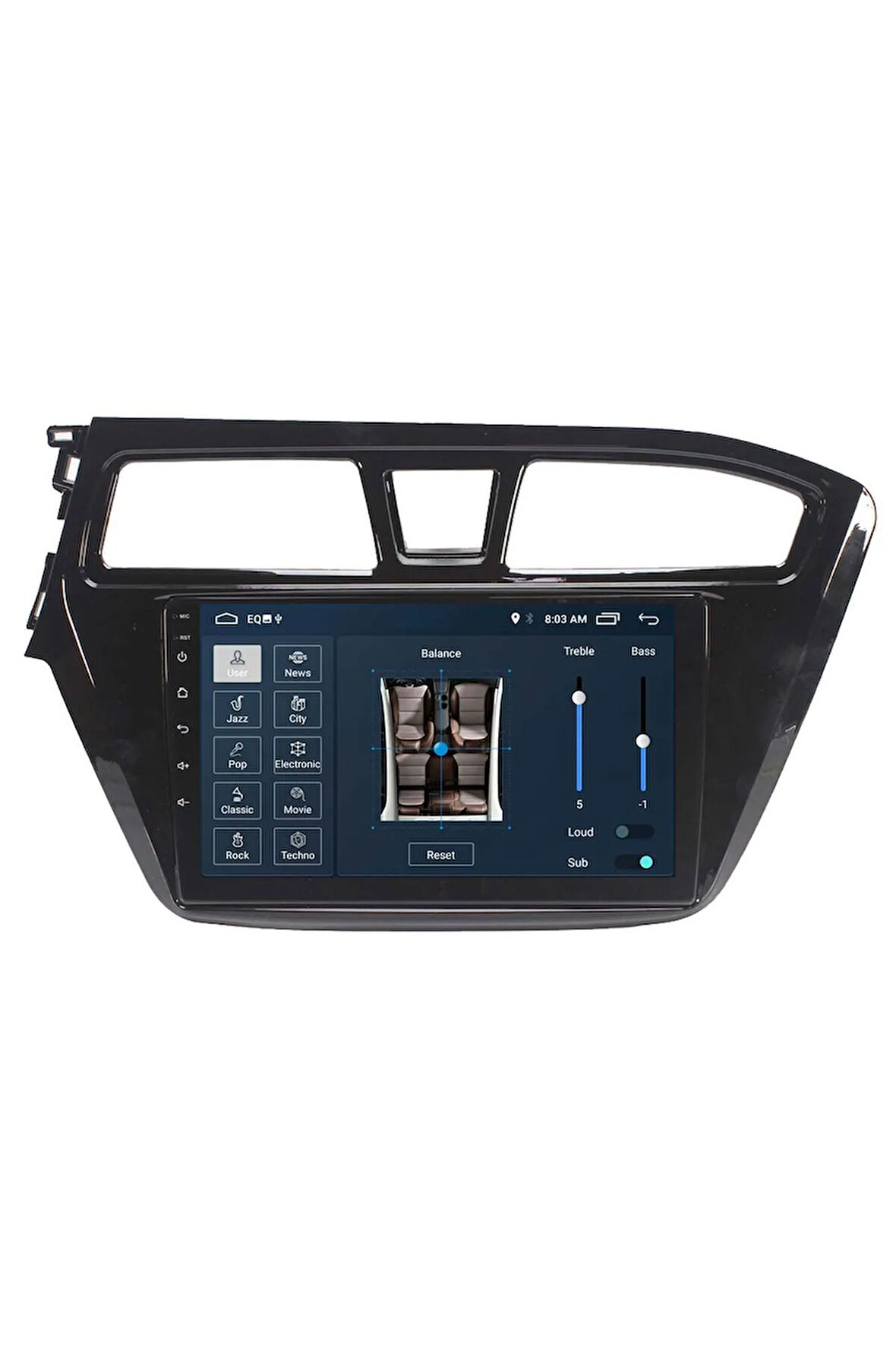 Araç Multimedya Cihazı - 2 32 / Ips 9 Inch Ekran - Navigasyon - Carplay - Hyundai I20 12 15 - Vsr