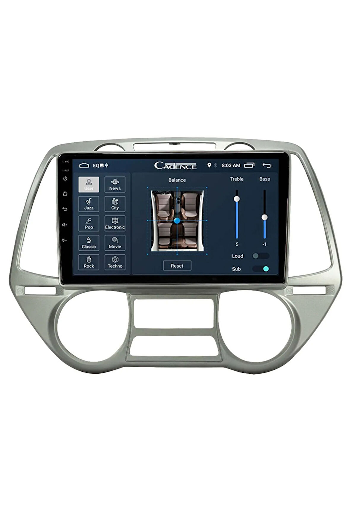 Araç Multimedya Cihazı - 2 32 / Ips 9 Inch Ekran - Navigasyon - Carplay - Hyundai I20 09 - 14 -vsr