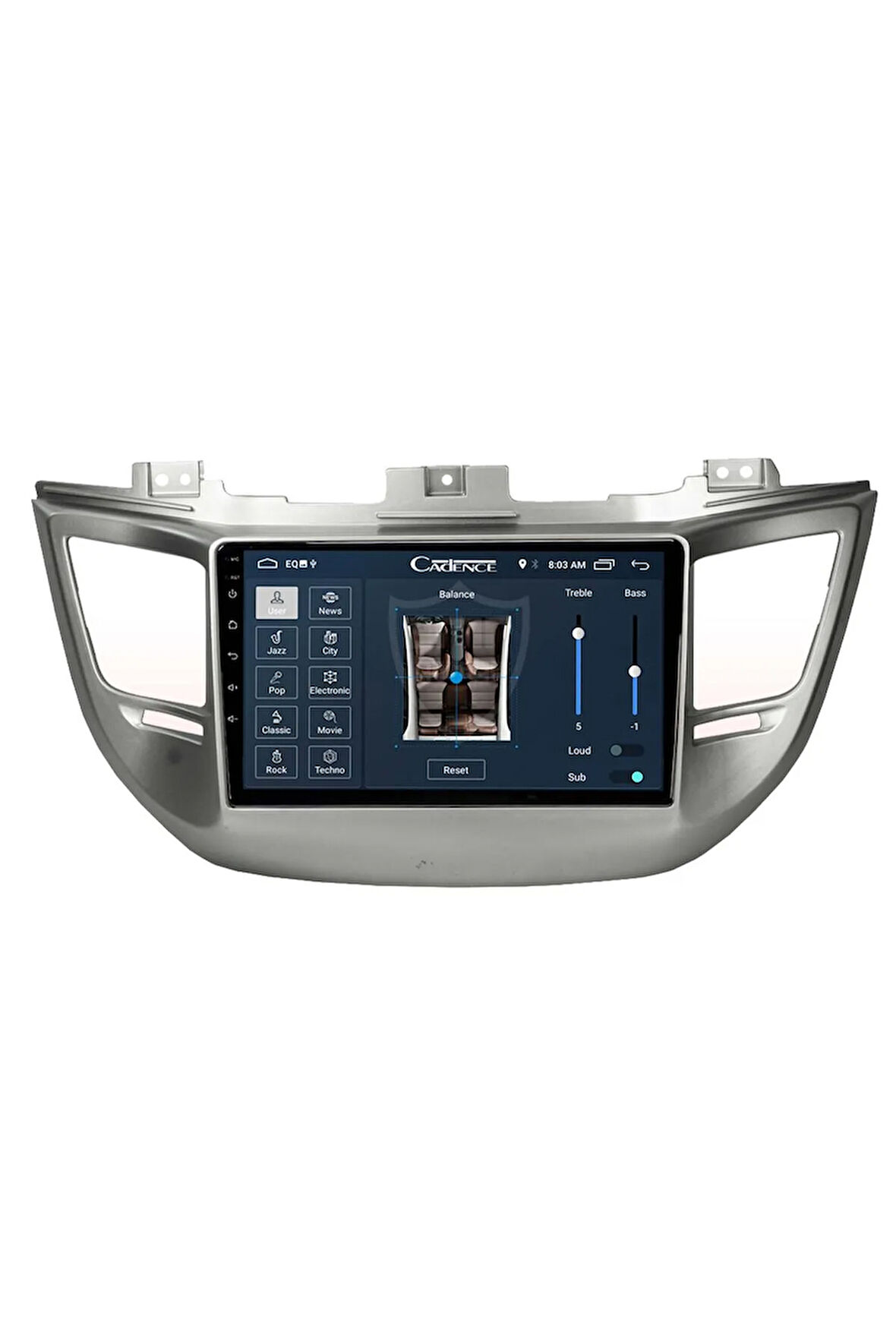 Araç Multimedya Cihazı - 2 32 / Ips 9 Inch Ekran - Navigasyon - Carplay - Hyundai Tucson 15-17-vsr