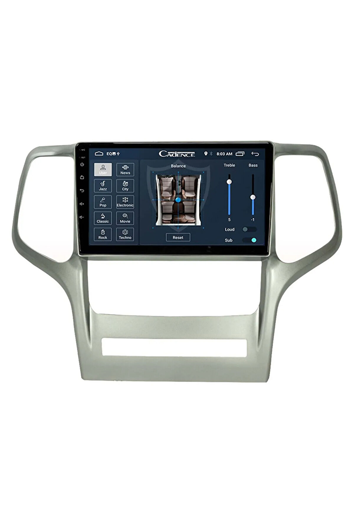 Araç Multimedya Cihazı - 2 32 / Ips 9 Inch Ekran - Navigasyon - Carplay - Jeep Cheeroke 2004 Uyumlu